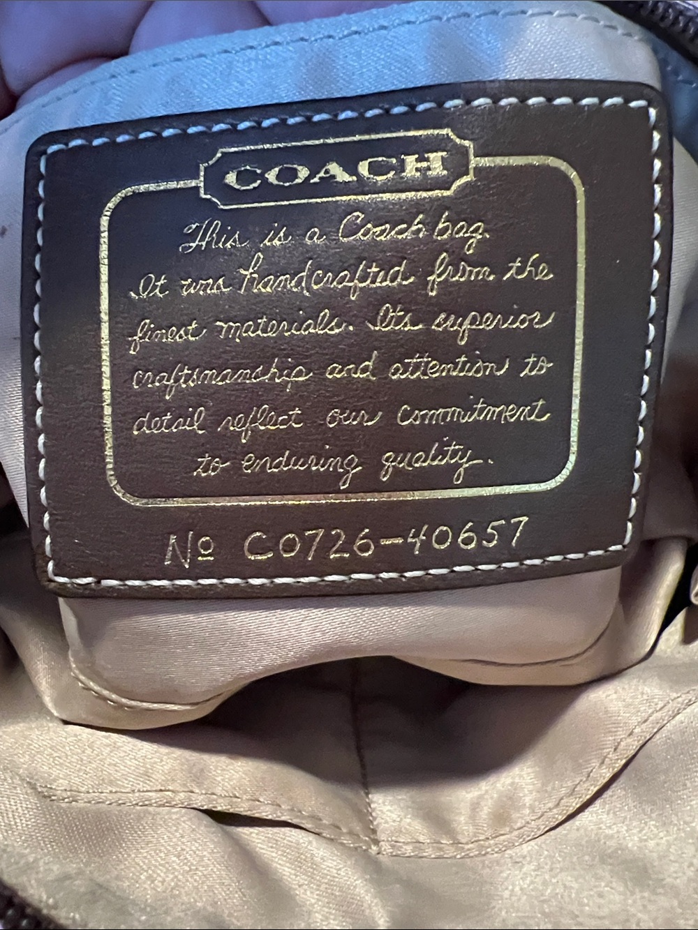 Coach 2007 Op Art Cosmetic Pouch-EUC - Picture 3 of 14
